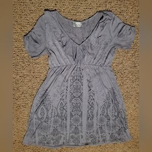 CHESLEY Dress Gray Size L